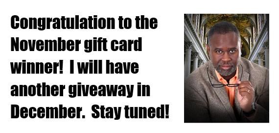 Congratulations to the November gift card winners